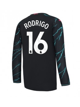 Billige Manchester City Rodri Hernandez #16 Tredjedrakt 2023-24 Langermet